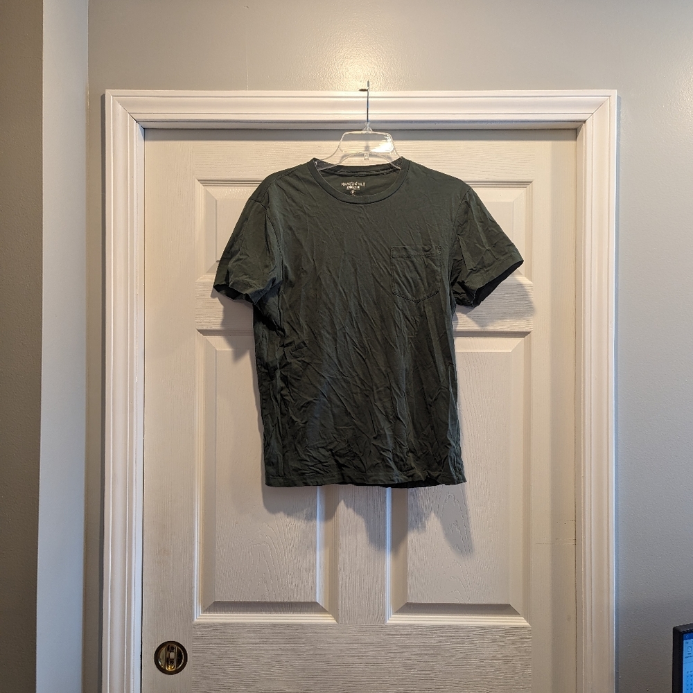 J crew "broken in" pocket t